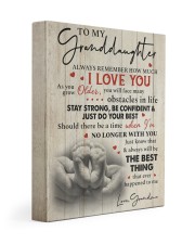 I LOVE YOU - GREAT GIFT FOR GRANDDAUGHTER 11x14 Gallery Wrapped Canvas Prints front