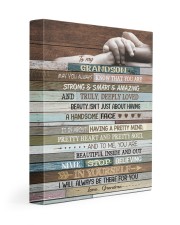 PRETTY HEART AND PRETTY SOUL - GRANDMA TO GRANDSON 11x14 Gallery Wrapped Canvas Prints front