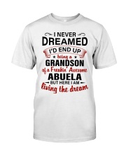 LIVING THE DREAM - PERFECT GIFT FOR GRANDSON Premium Fit Mens Tee tile