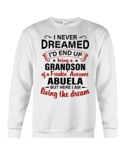 LIVING THE DREAM - PERFECT GIFT FOR GRANDSON Crewneck Sweatshirt tile