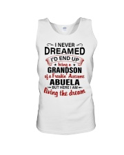 LIVING THE DREAM - PERFECT GIFT FOR GRANDSON Unisex Tank tile