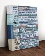 I BELIEVE IN YOU - GRANDMA TO GRANDDAUGHTER 11x14 Gallery Wrapped Canvas Prints aos-canvas-pgw-11x14-lifestyle-front-17