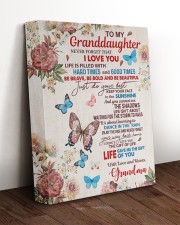 JUST DO YOUR BEST - TO GRANDDAUGHTER FROM GRANDMA 11x14 Gallery Wrapped Canvas Prints aos-canvas-pgw-11x14-lifestyle-front-17