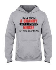 AND A RETIRED - PERFECT GIFT FOR NURSE Hooded Sweatshirt front