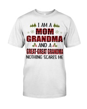 Nothing Scares Me - Perfect Gift For Grandma Premium Fit Mens Tee tile