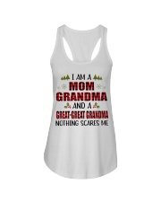 Nothing Scares Me - Perfect Gift For Grandma Ladies Flowy Tank tile