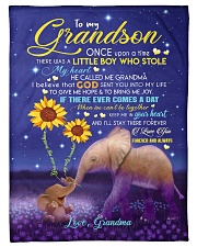 HE CALLED ME GRANDMA - GIFT FOR GRANDSON Small Fleece Blanket - 30" x 40" front