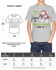 SAW IT. LIKED IT. TOLD GRANDMA! GOT IT. Youth T-Shirt custom-t-shirts-youth-lifestyle-front-04