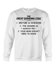 THE GREAT GRANDMA CODE - FOR GRANDMA Crewneck Sweatshirt tile