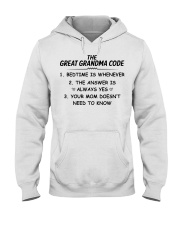 THE GREAT GRANDMA CODE - FOR GRANDMA Hooded Sweatshirt tile