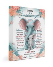 I LOVE YOU FOREVER AND ALWAYS - LOVELY GIFT FOR GRANDDAUGHTER 11x14 Gallery Wrapped Canvas Prints front