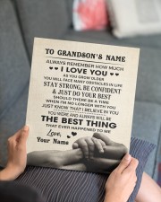 I LOVE YOU - BEST GIFT FOR GRANDSON 11x14 Gallery Wrapped Canvas Prints aos-canvas-pgw-11x14-lifestyle-front-25
