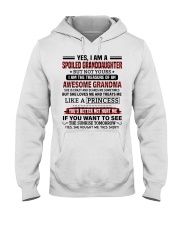 YES I AM A SPOILED GRANDDAUGHTER Hooded Sweatshirt tile