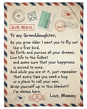 I'M ALWAYS HERE - LOVELY GIFT FOR GRANDDAUGHTER Small Fleece Blanket - 30" x 40" front