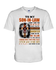 THE GIFT OF LIFE - SPECIAL GIFT FOR SON-IN-LAW V-Neck T-Shirt tile