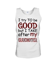 TAKE AFTER MY GRANDMOTHER - GIFT FOR GRANDKIDS Unisex Tank tile