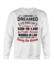 LIVING THE DREAM - LOVELY GIFT FOR SON-IN-LAW Crewneck Sweatshirt tile