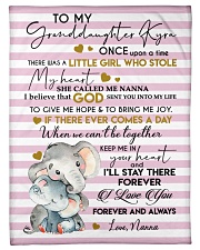 FOREVER I LOVE YOU-FROM NANNA TO GRANDDAGHTER KYRA Small Fleece Blanket - 30" x 40" front