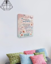 I PRAY YOU'LL ALWAYS BE SAFE - BEST GIFT FOR GRANDDAUGHTER 11x14 Gallery Wrapped Canvas Prints aos-canvas-pgw-11x14-lifestyle-front-02
