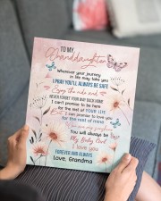 I PRAY YOU'LL ALWAYS BE SAFE - BEST GIFT FOR GRANDDAUGHTER 11x14 Gallery Wrapped Canvas Prints aos-canvas-pgw-11x14-lifestyle-front-25