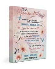 I PRAY YOU'LL ALWAYS BE SAFE - BEST GIFT FOR GRANDDAUGHTER 11x14 Gallery Wrapped Canvas Prints front