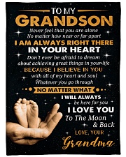 I BELIEVE IN YOU - LOVELY GIFT FOR GRANDSON Fleece Blanket tile