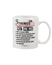 5 THINGS YOU SHOULD KNOW ABOUT MY MEMA Mug tile