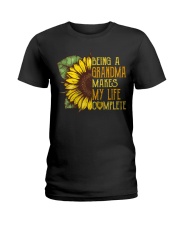 Being A Grandma Makes My Life Complete Ladies T-Shirt tile