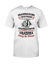 LIVING THE DREAM - LOVELY GIFT FOR GRANDDAUGHTER Premium Fit Mens Tee tile