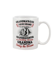 LIVING THE DREAM - LOVELY GIFT FOR GRANDDAUGHTER Mug tile
