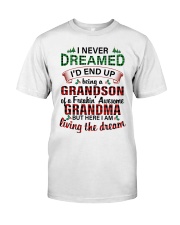 Living The Dream - Lovely Gift For Grandson Premium Fit Mens Tee tile