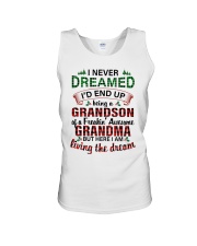 Living The Dream - Lovely Gift For Grandson Unisex Tank tile