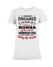 THE CUTEST GRANDKIDS - PERFECT GIFT FOR NONNA Premium Fit Ladies Tee tile