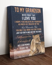 I LOVE YOU - GRANDSON GIFT WITH LION 11x14 Gallery Wrapped Canvas Prints aos-canvas-pgw-11x14-lifestyle-front-17