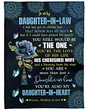 YOU'RE THE LOVE - SPECIAL GIFT FOR DAUGHTER-IN-LAW Large Fleece Blanket - 60" x 80" front