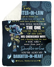 YOU'RE THE LOVE - SPECIAL GIFT FOR DAUGHTER-IN-LAW Sherpa Fleece Blanket tile