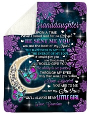 YOU ARE MY SUNSHINE - GRANDMA TO GRANDDAUGHTER Sherpa Fleece Blanket tile