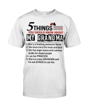 5 THINGS YOU SHOULD KNOW ABOUT MY GRANDMA Classic T-Shirt tile