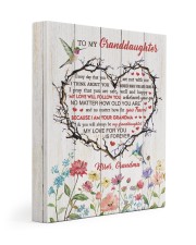 My Love For You Is Forever - Amazing Gift For Granddaughter 11x14 Gallery Wrapped Canvas Prints front