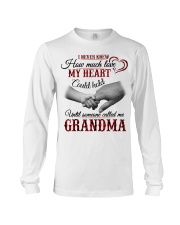 MY HEART - PERFECT GIFT FOR GRANDMA Long Sleeve Tee tile