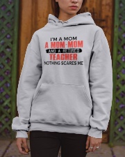 AND A RETIRED - PERFECT GIFT FOR TEACHER Hooded Sweatshirt apparel-hooded-sweatshirt-lifestyle-front-03