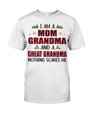 Nothing Scares Me - Perfect Gift For Grandma Premium Fit Mens Tee tile