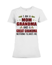 Nothing Scares Me - Perfect Gift For Grandma Premium Fit Ladies Tee tile
