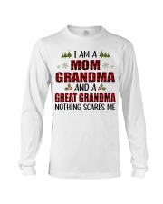 Nothing Scares Me - Perfect Gift For Grandma Long Sleeve Tee tile