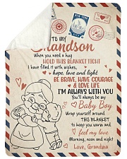 I'm Always With You - Lovely Gift For Grandson Sherpa Fleece Blanket tile