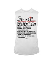 5 THINGS YOU SHOULD KNOW ABOUT MY GRANDMA Sleeveless Tee tile