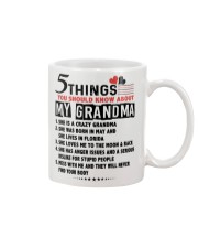5 THINGS YOU SHOULD KNOW ABOUT MY GRANDMA Mug tile