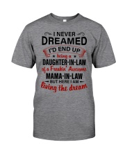 LIVING THE DREAM - LOVELY GIFT FOR DAUGHTER-IN-LAW Classic T-Shirt tile