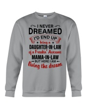LIVING THE DREAM - LOVELY GIFT FOR DAUGHTER-IN-LAW Crewneck Sweatshirt tile