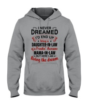 LIVING THE DREAM - LOVELY GIFT FOR DAUGHTER-IN-LAW Hooded Sweatshirt tile